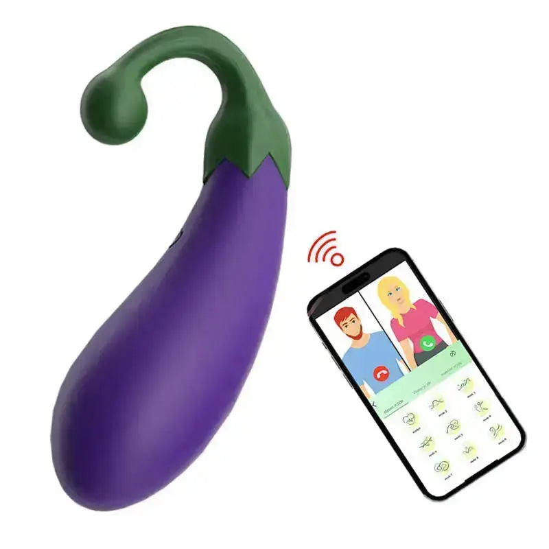 Smart App Remote Love Egg | Pepper Eggplant Design G-Spot Vibrator | Phone Controlled Jump Egg for Women (Copy) (Copy) (Copy) (Copy) - Pussitude