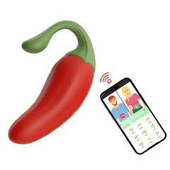 Smart App Remote Love Egg | Pepper Eggplant Design G-Spot Vibrator | Phone Controlled Jump Egg for Women (Copy) (Copy) (Copy) (Copy) - Pussitude